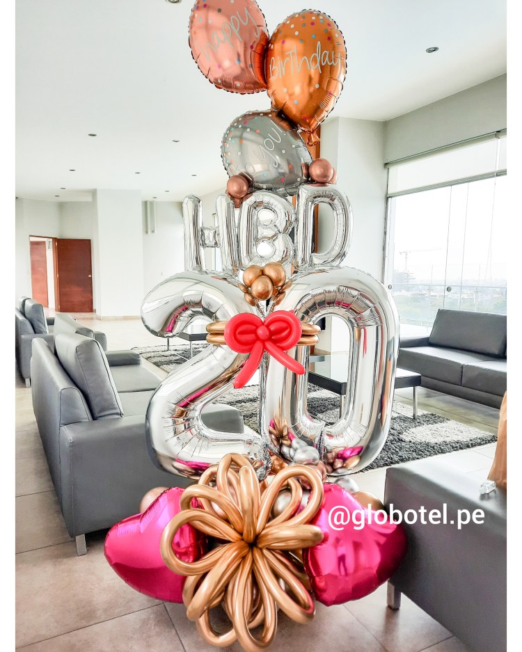 arreglo de globos lima